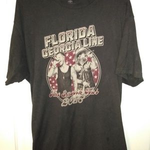 Florida Georgia Line concert 2017 tour shirt